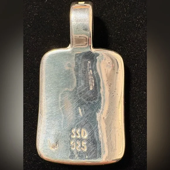 Simon Sebbag (SSD) Sterling & Enamel Pendant - Picture 4 of 5